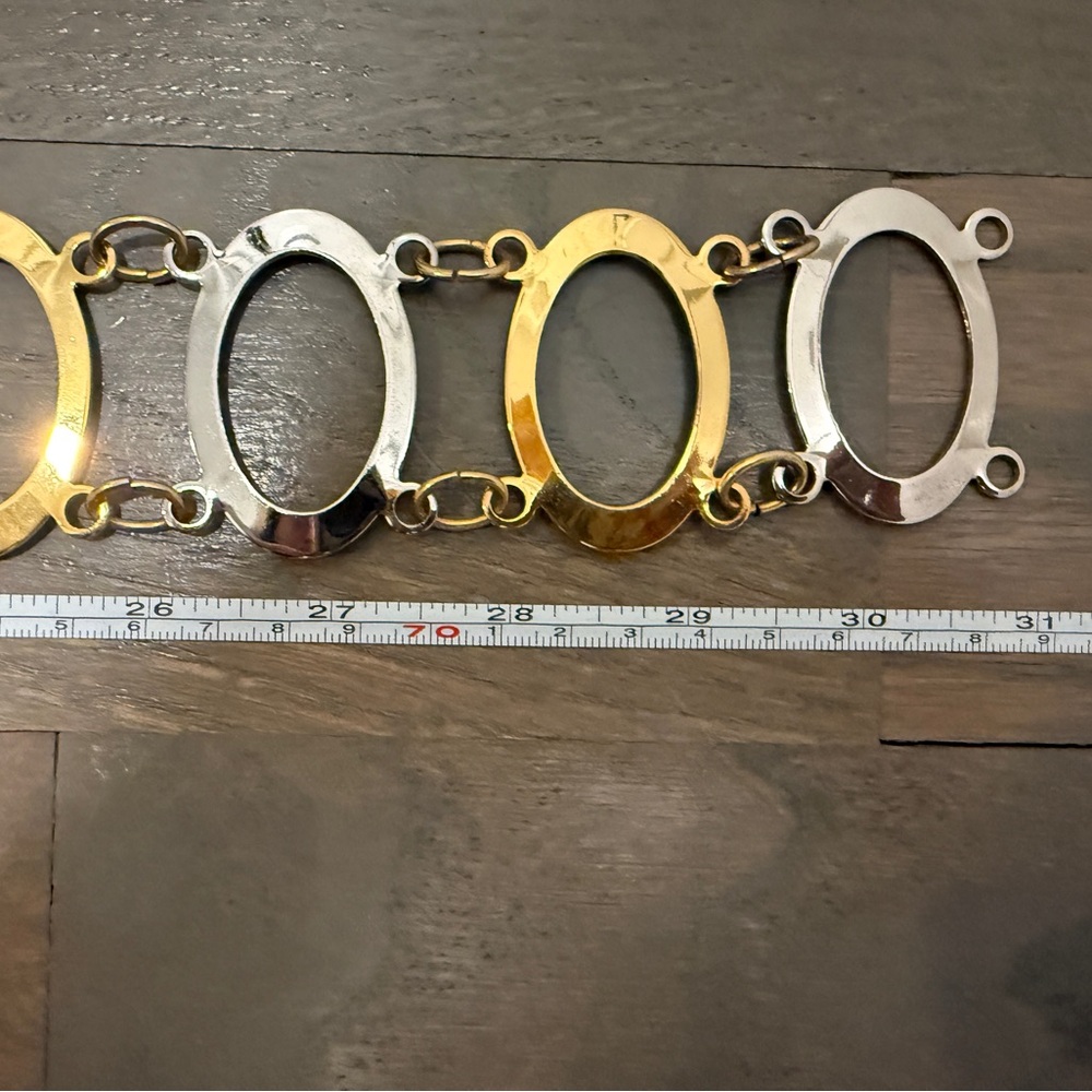 Givenchy vintage mid-century modern belt - Picture 4 of 7